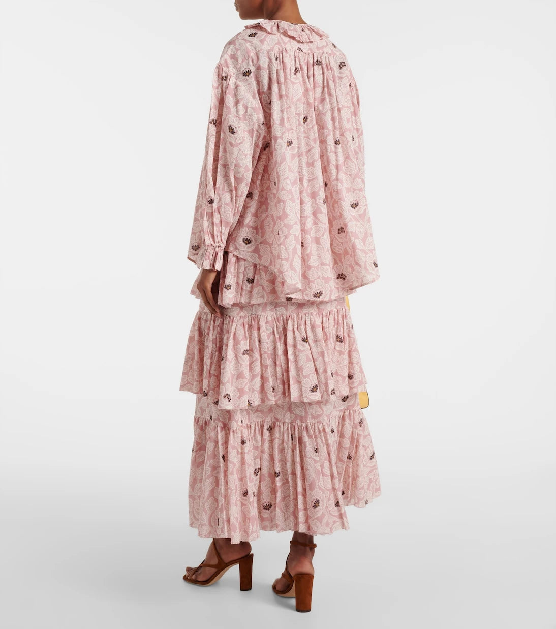 Zimmermann - Ottie ruffled floral cotton top