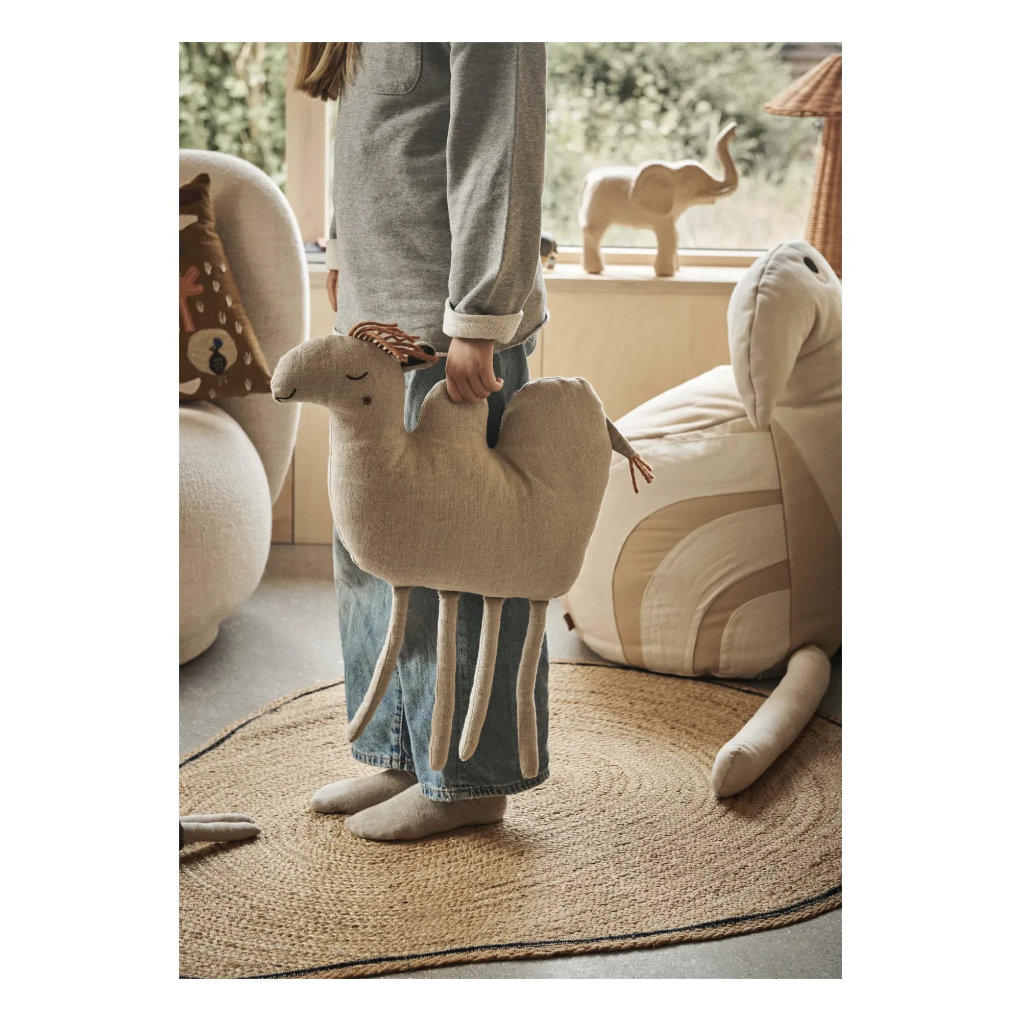 Ferm Living Kids - Camel cushion