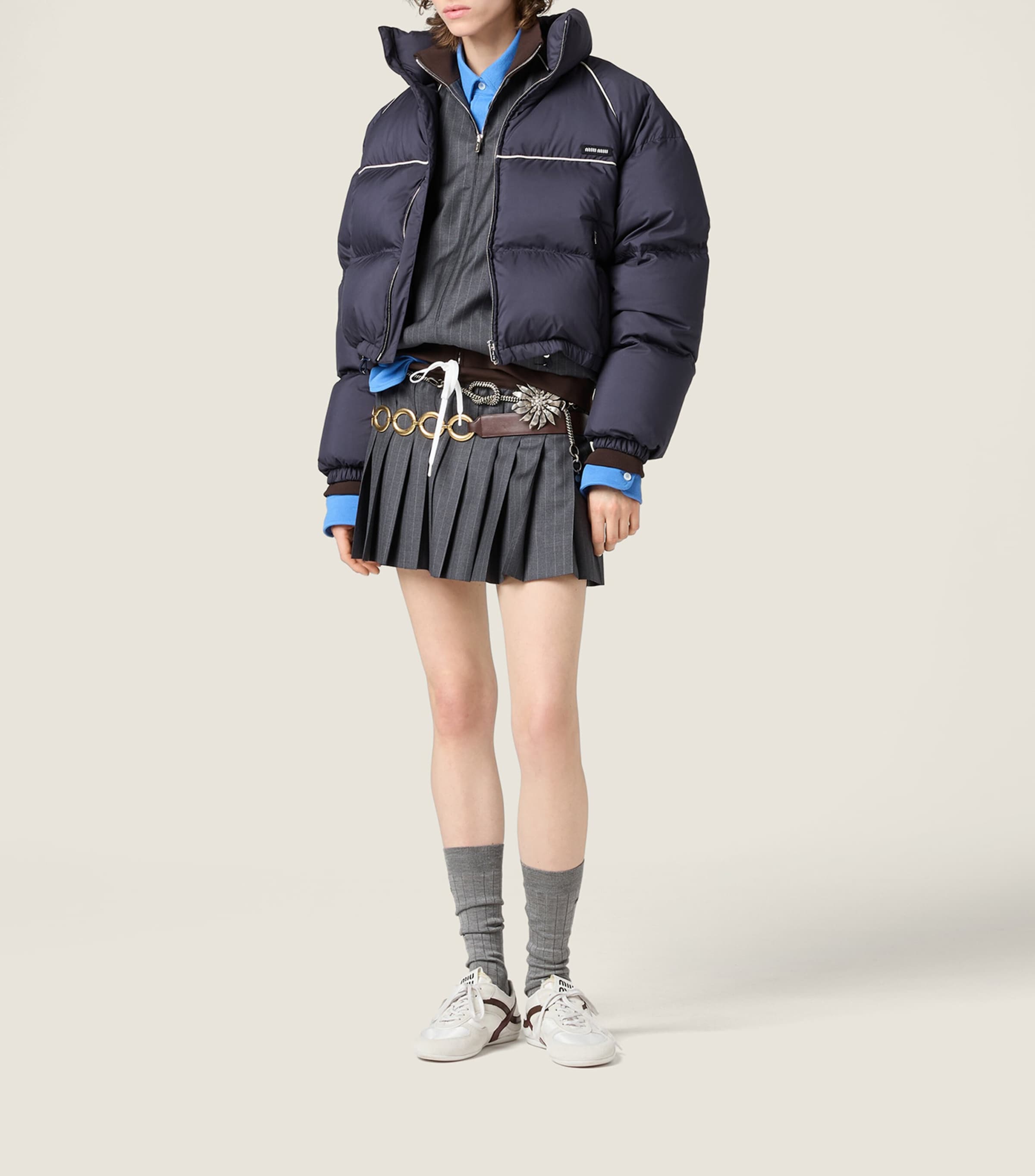 Blue Down Technical Padded Jacket