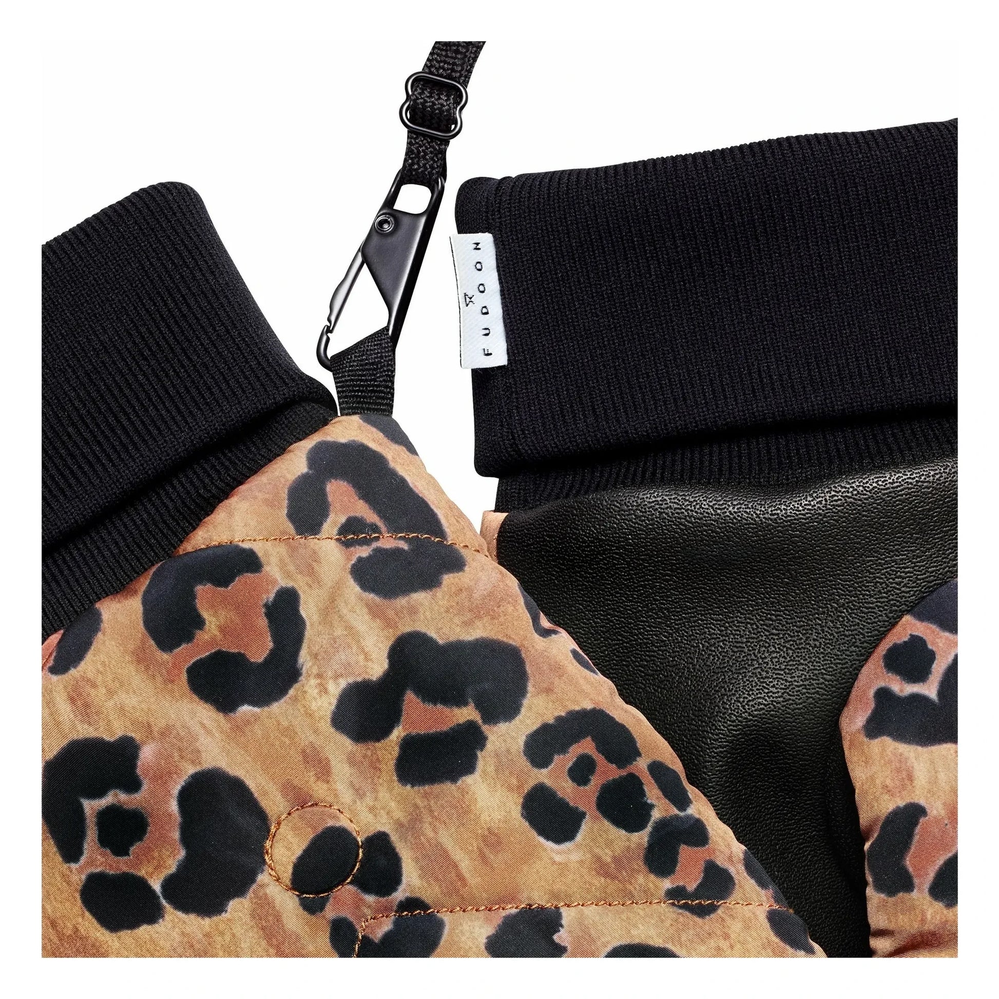 Fudoon - Exclusivité Fudoon X Smallable - Convertible Leopard Mittens | Brown