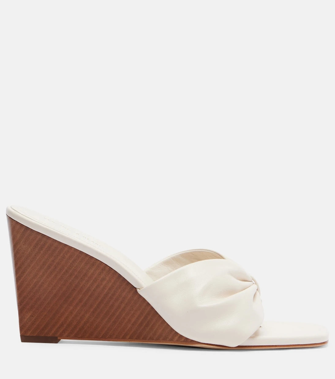 Veronica Beard - Leather wedge sandals