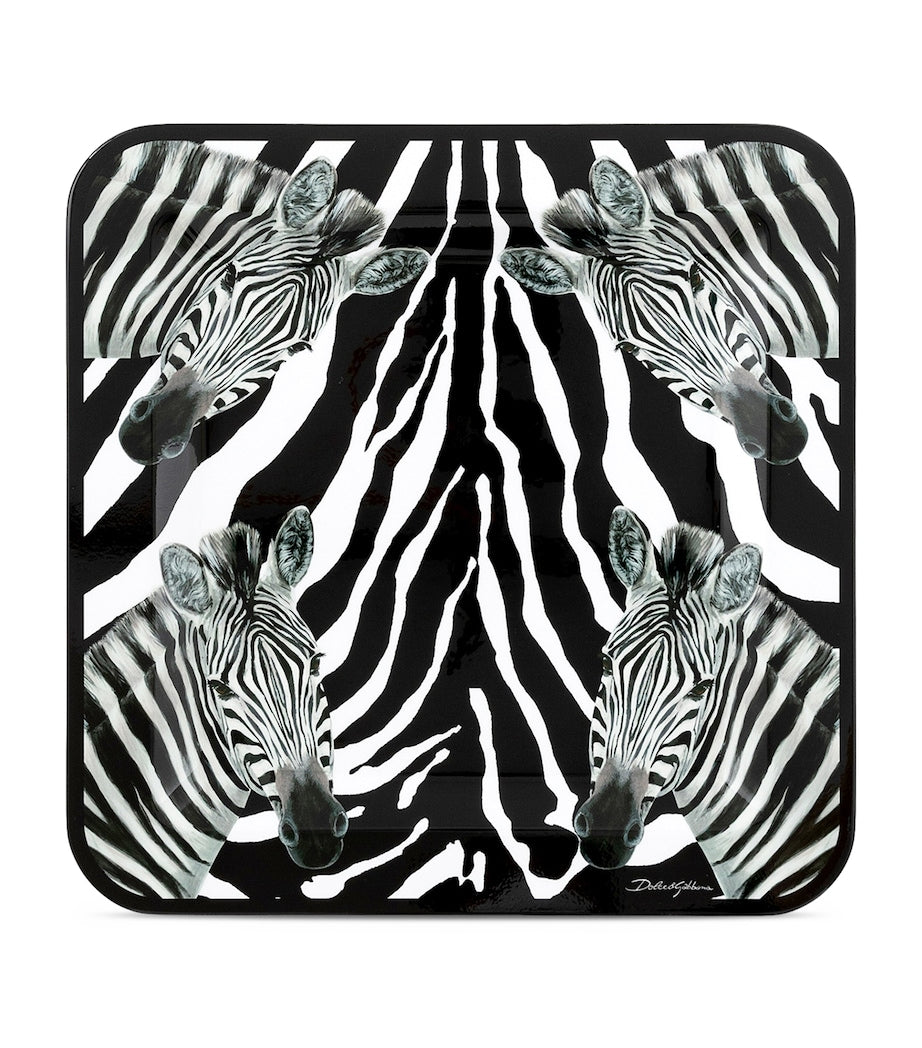 Dolce & Gabbana Casa Wooden Zebra Tray
