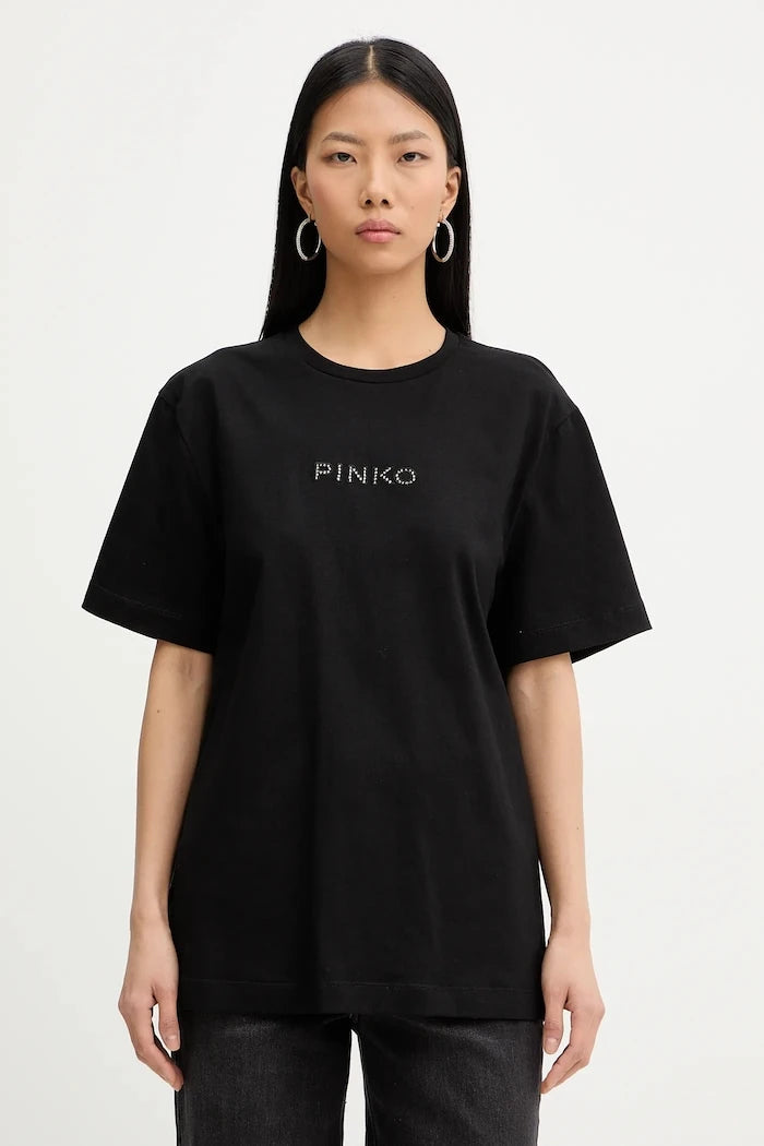 Памучна тениска Pinko