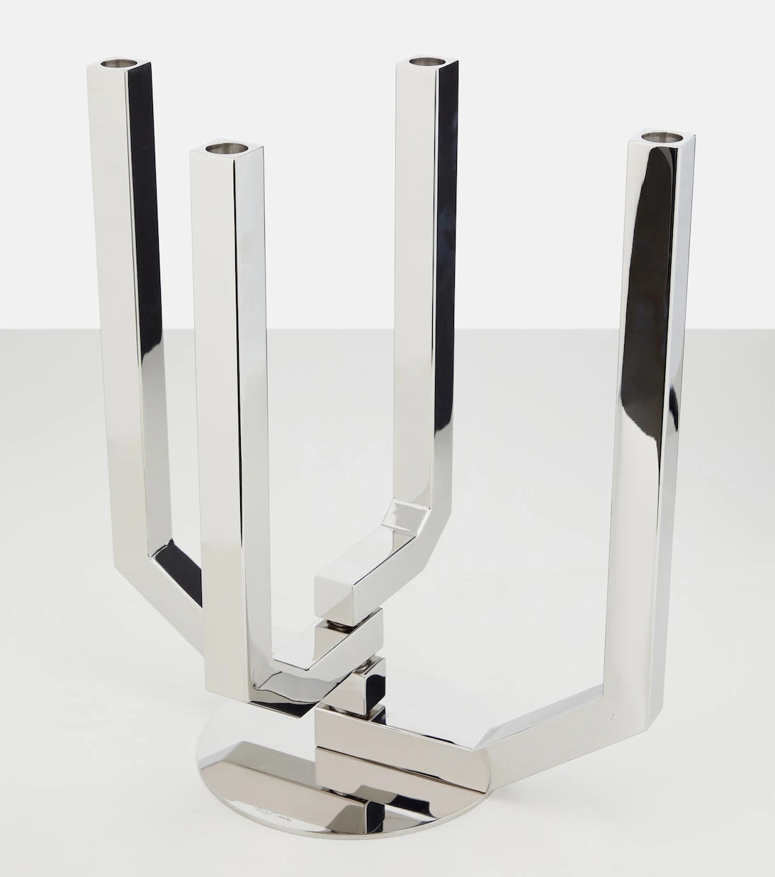 Christofle - Arborescence stainless steel candle holder