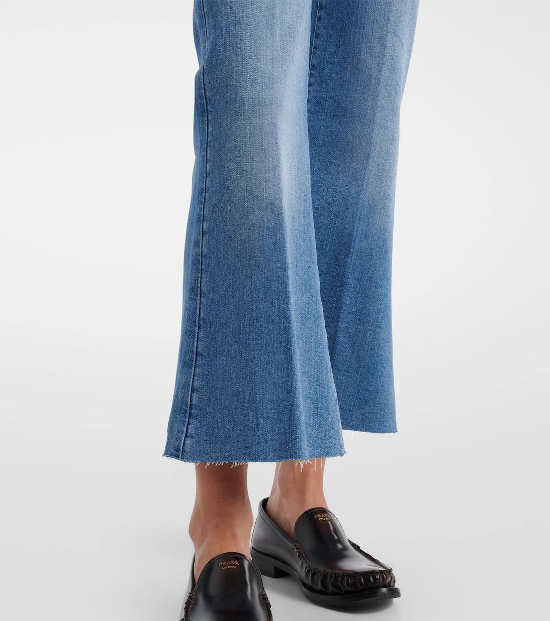 7 For All Mankind - Dojo cropped flared jeans