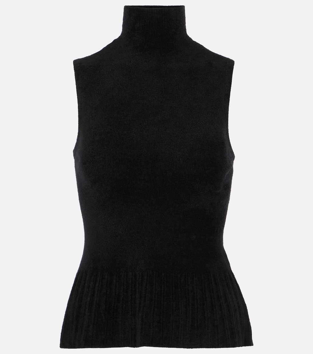 Proenza Schouler - White Label توب بياقة عالية من الشانيل طراز ماكنزي