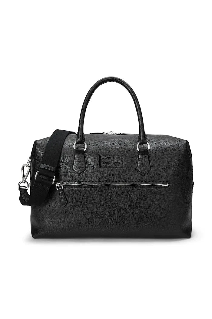 Кожена чанта Polo Ralph Lauren 36,8 x 29,2 x 18,4 cm