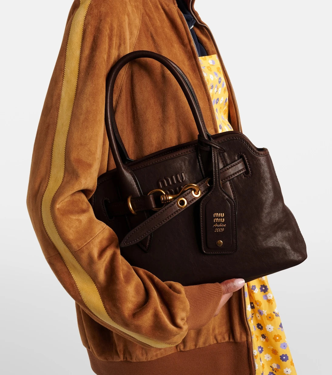 Miu Miu - Aventure Small leather shoulder bag