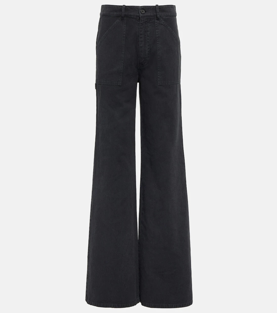 Nili Lotan - Quentin twill wide-leg pants