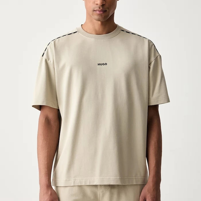 HUGO geniş kesim erkek pamuklu NOAH T-SHIRT
