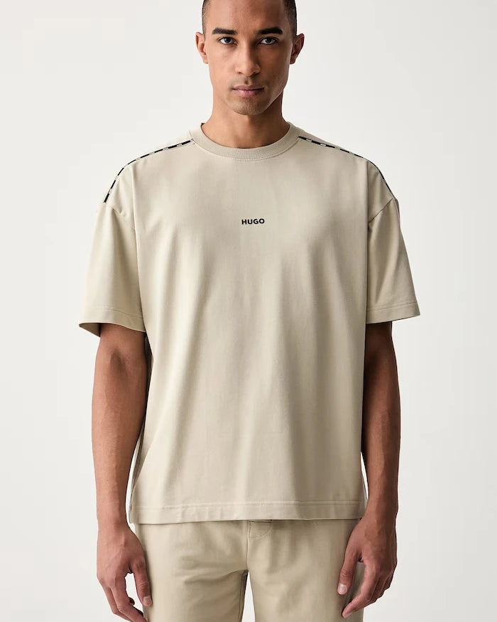 HUGO geniş kesim erkek pamuklu NOAH T-SHIRT
