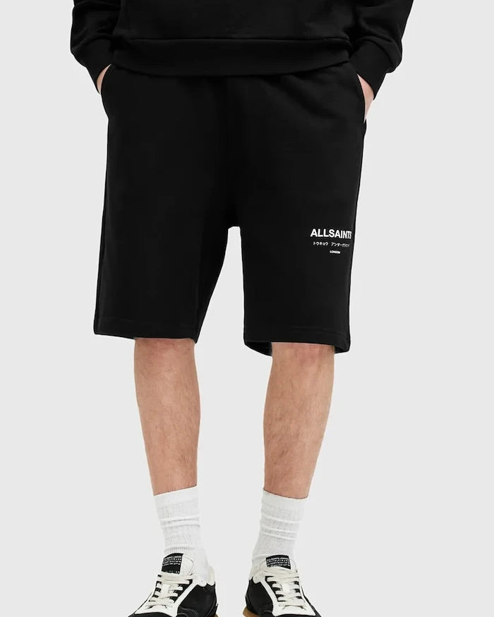 AllSaints UNDRGRND SWEATSHORT Pamuklu Kısa Şort