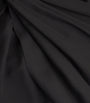 Emilia Wickstead Black Silk Draped Rosie Blouse