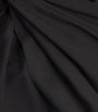 Emilia Wickstead Black Silk Draped Rosie Blouse