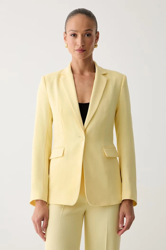Morgan kadın tek düğmeli blazer VESTO.F