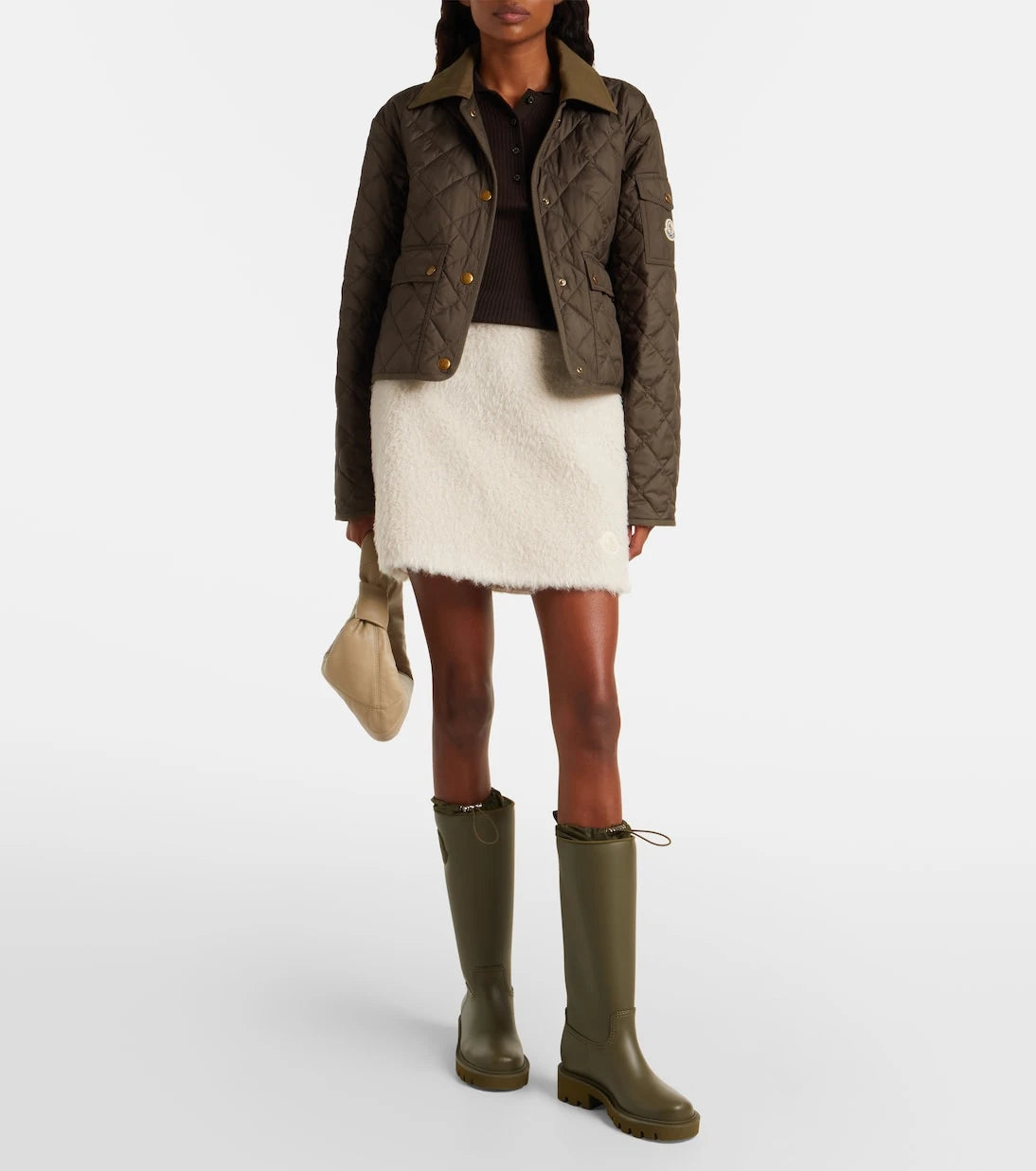 Moncler - Logo miniskirt
