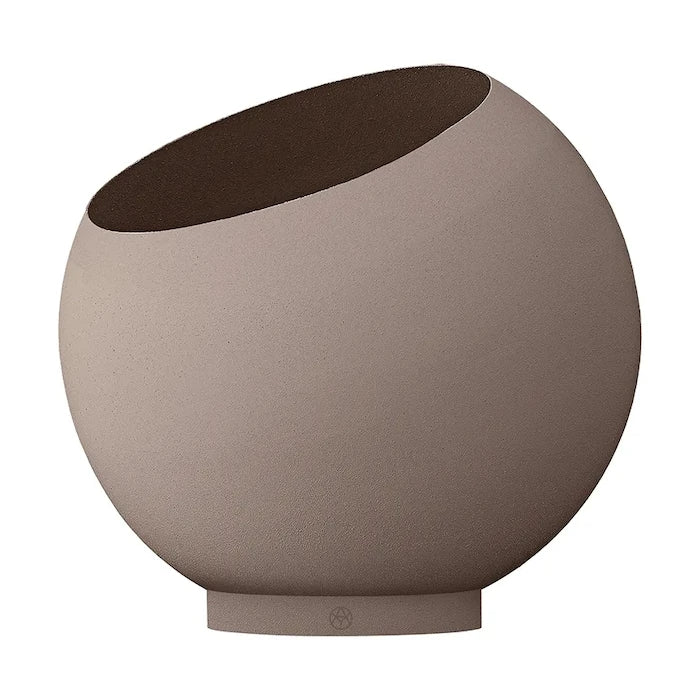 AYTM Dekoratif Saksı Kapağı Paslanmaz Çelik 37 x 32,3 cm