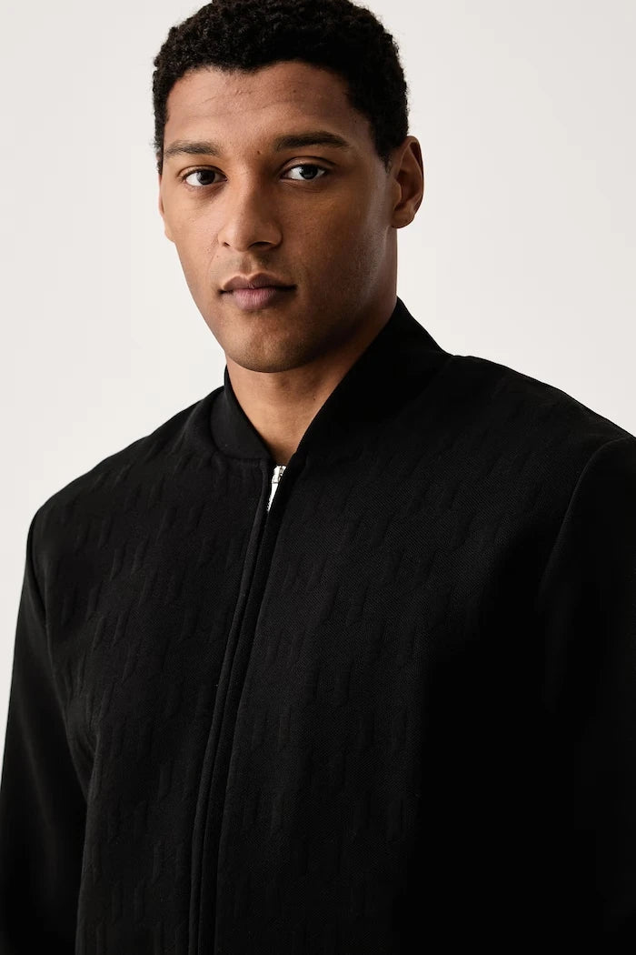 Karl Lagerfeld fermuarlı erkek sweatshirt