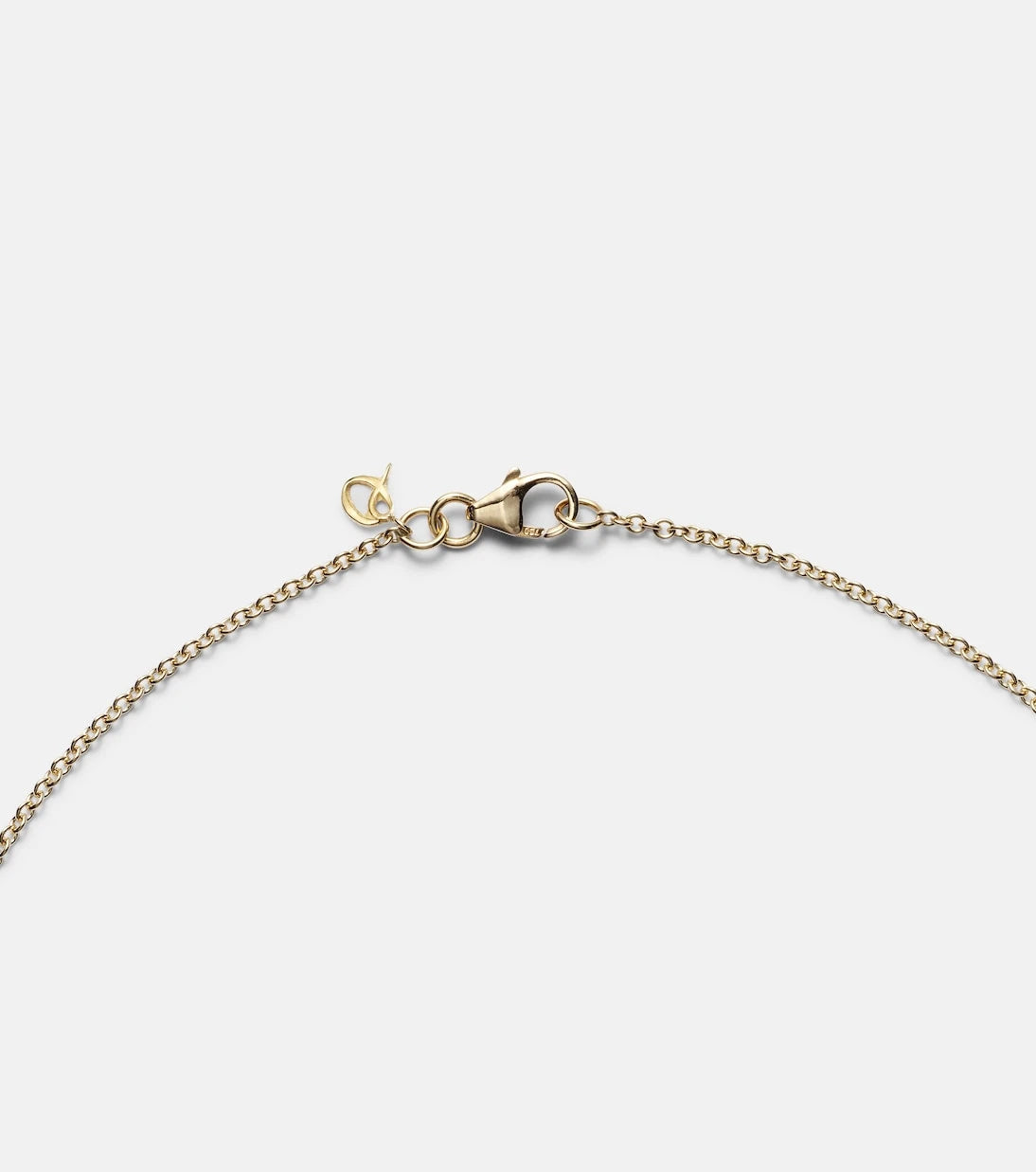 Octavia Elizabeth - Nesting Gem 18kt gold necklace with emerald