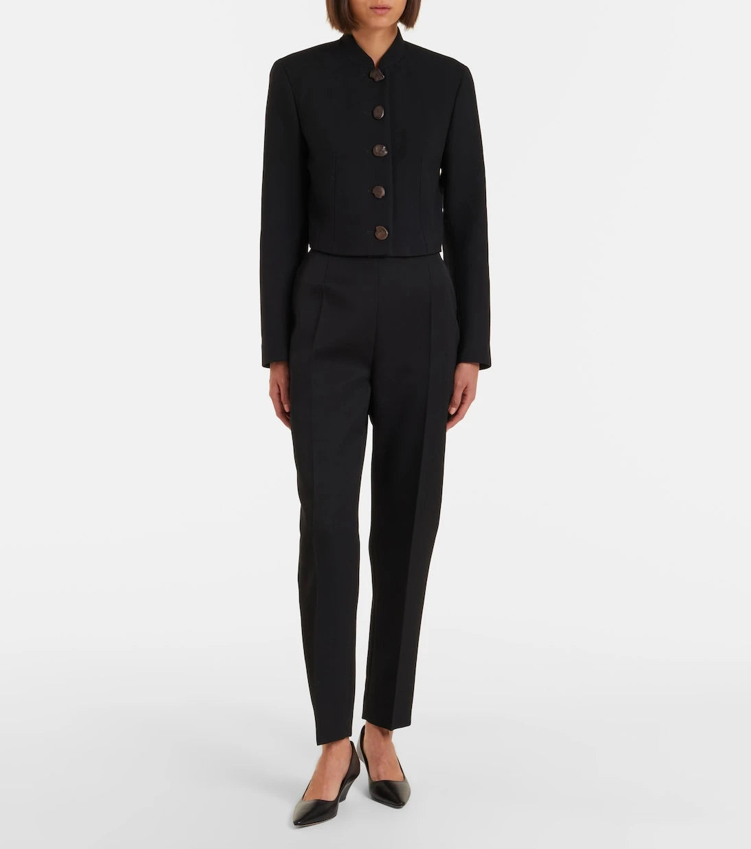 The Row - Eranza wool straight pants