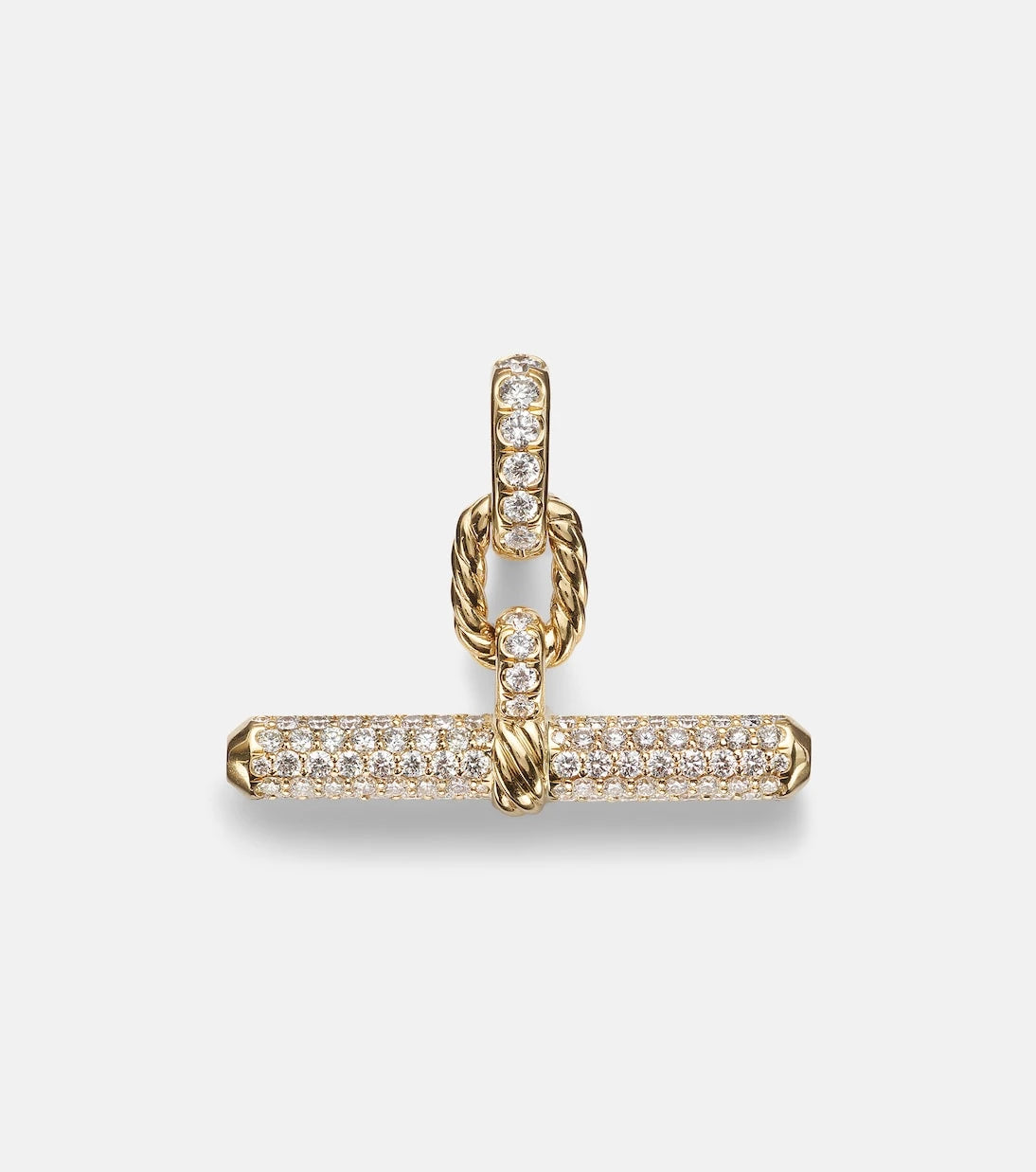 David Yurman - قلادة DY Madison® من الذهب عيار 18 قيراطًا مرصعة بالألماس