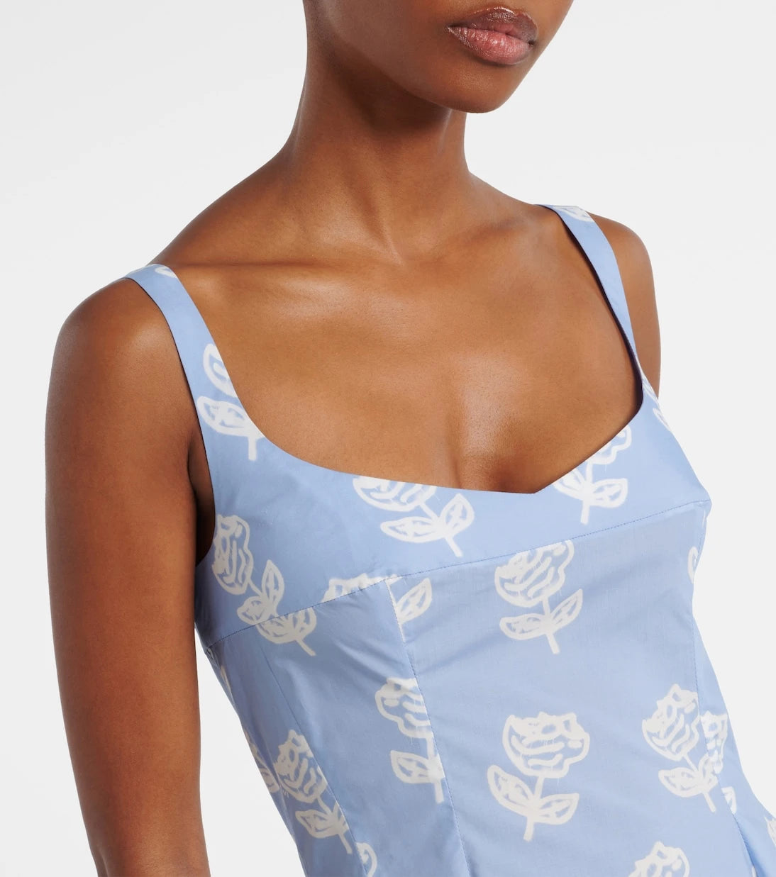 Marni - Floral cotton midi dress