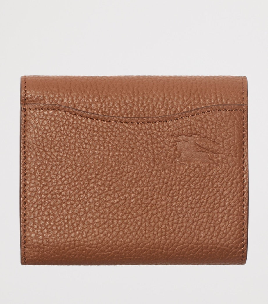 Burberry Brown Calf Leather Rocking Horse Wallet