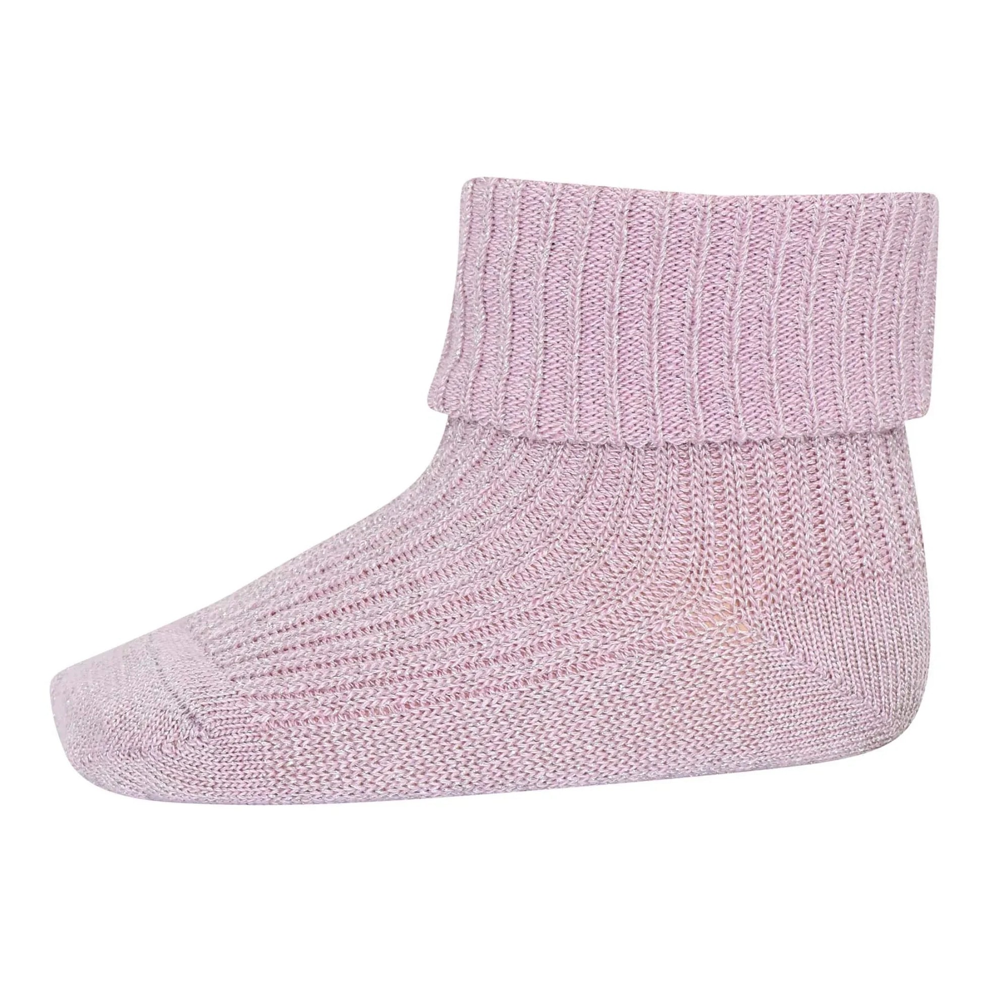 Mp Denmark - Ida cotton glitter socks | Purple