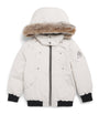 Moose Knuckles Kids Water-Resistant Down-Filled Bomber Jacket (4-18 Years)