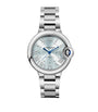 Stainless Steel Ballon Bleu de Cartier Watch 33mm