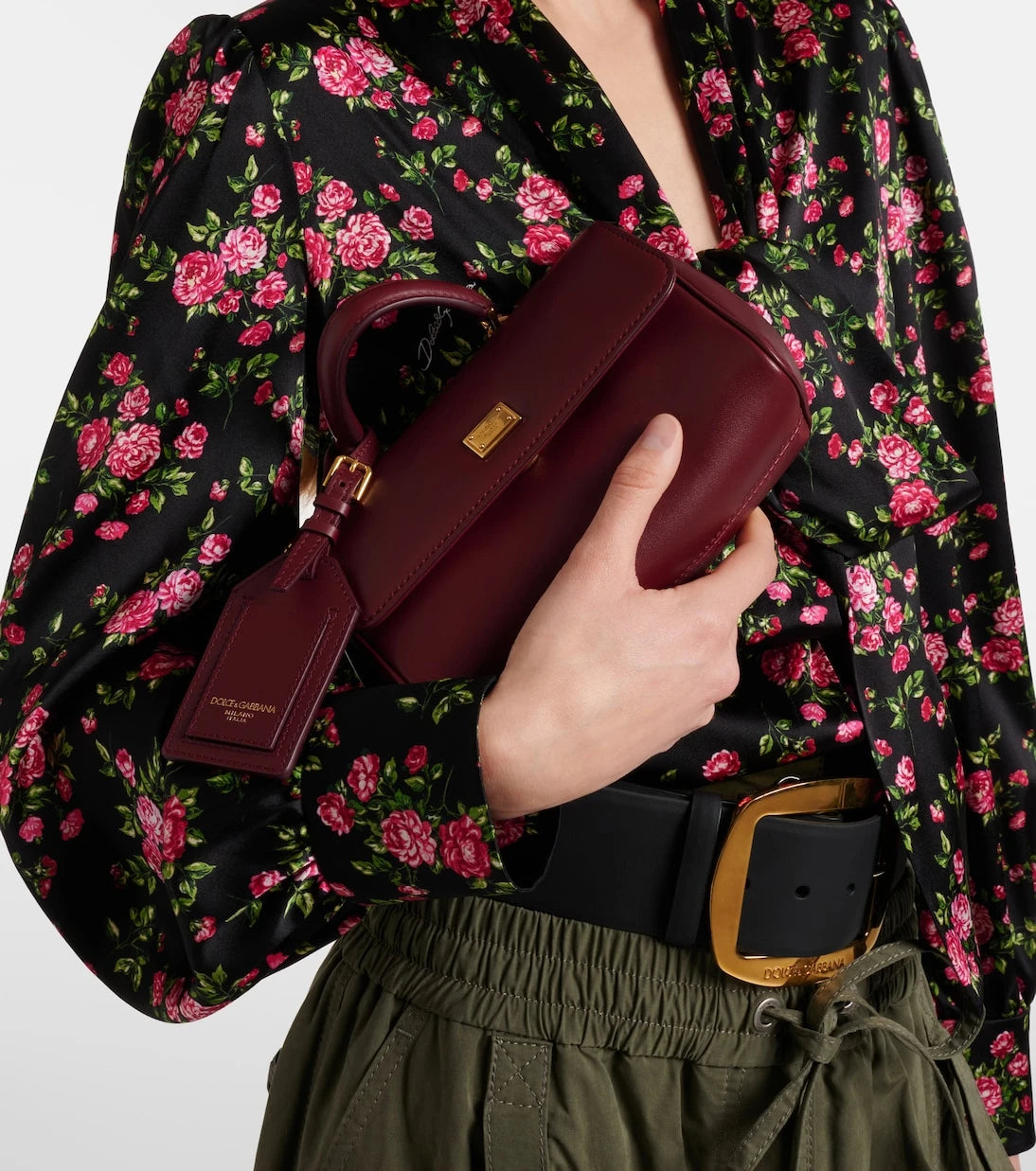 Dolce&Gabbana - My Sicily leather tote bag
