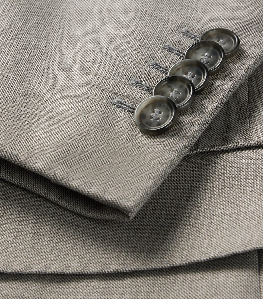 BOSS Virgin Wool Slim 2-Piece Suit