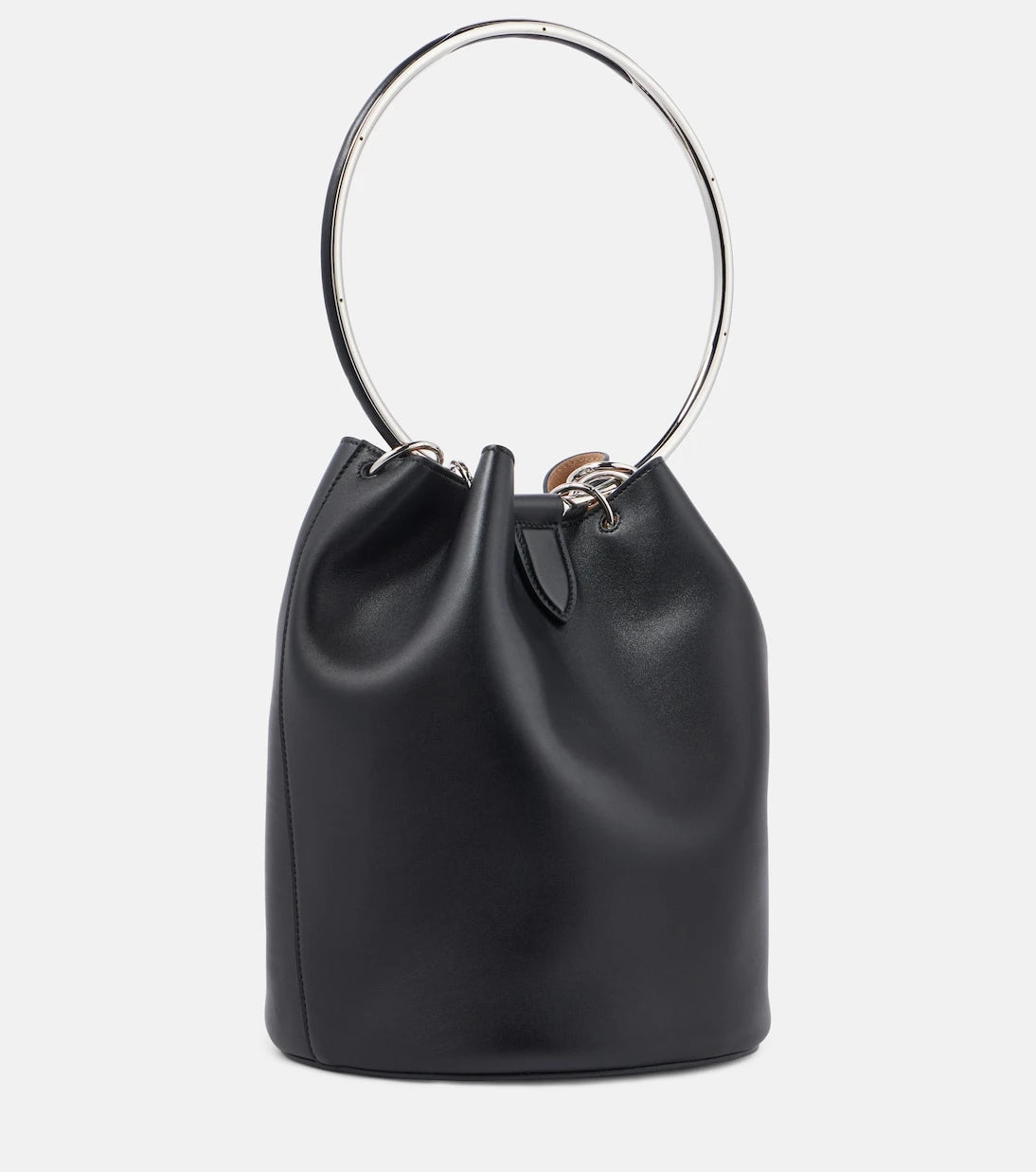 Alaïa - Ring Büyük deri kova çanta