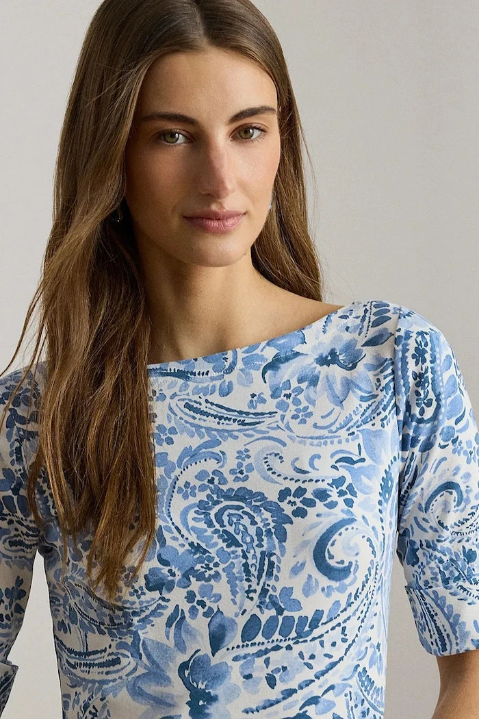 Lauren Ralph Lauren рокля от памук