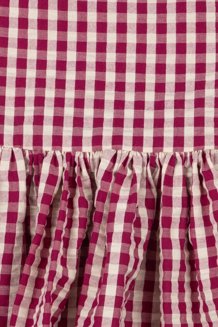 Konges Sløjd рокля от памук ISOTTA DRESS GOTS