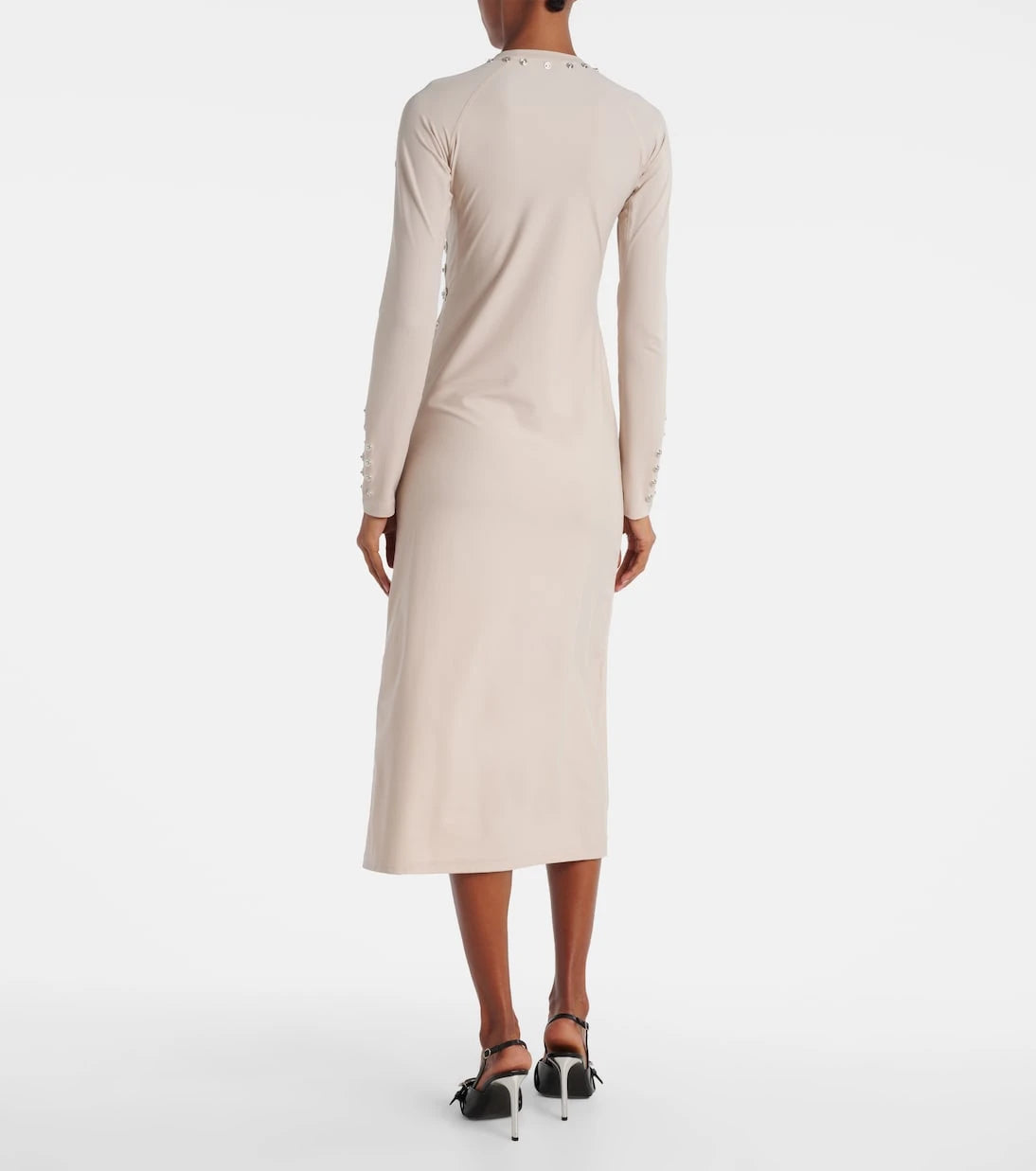 Coperni - Embellished midi dress