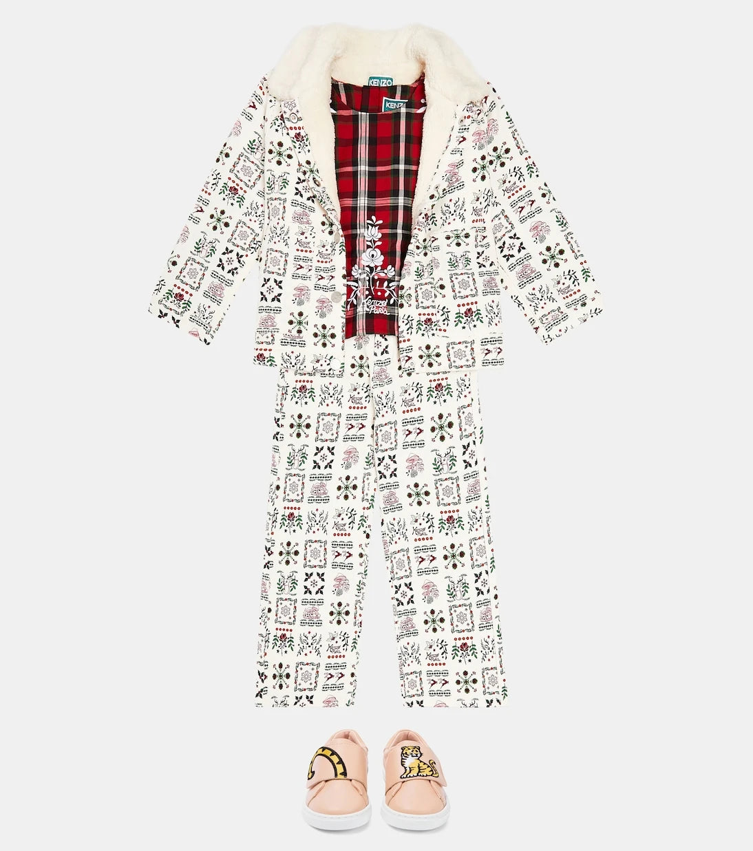 Kenzo Kids - Printed cotton jacket