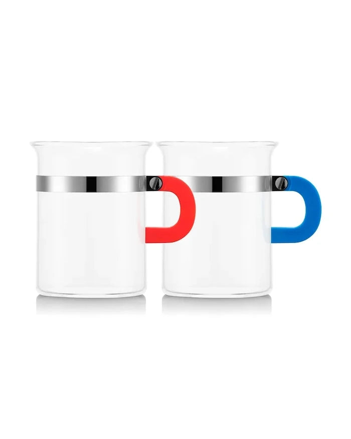 Bodum комплект керамични чаши от стъкло 0,3 l