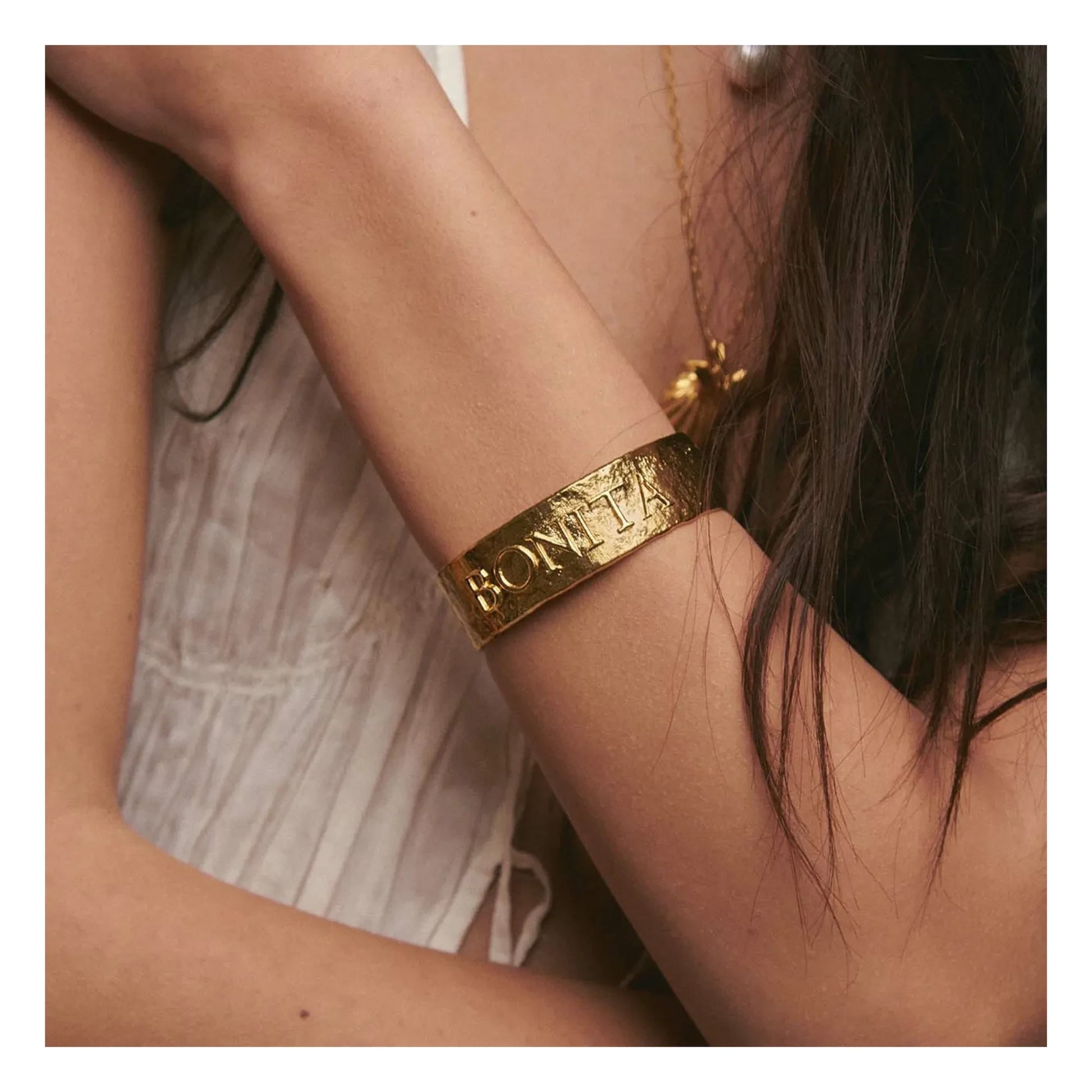 Alhaja - Bonita Bangle Bracelet | Gold