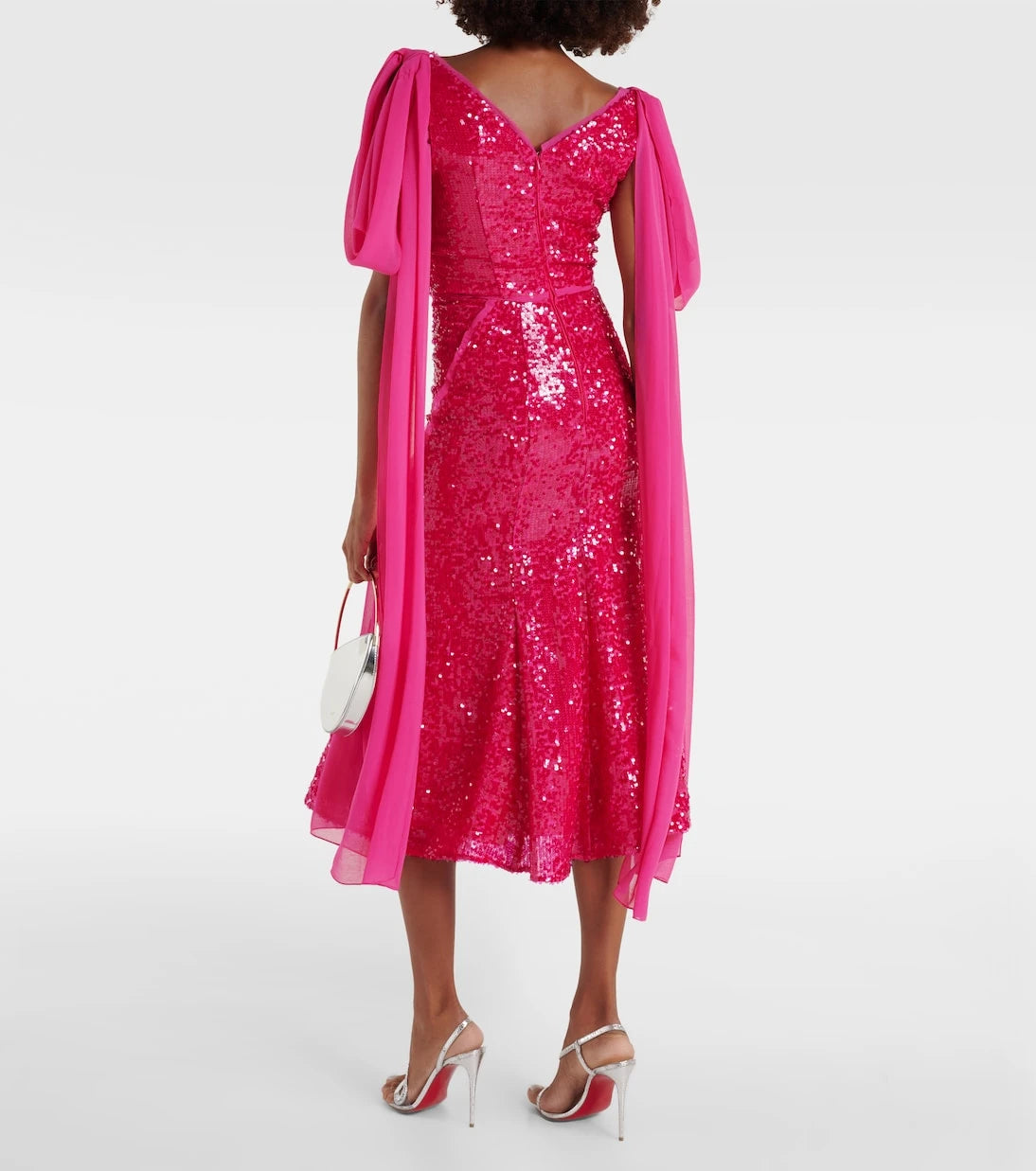 Erdem - Sequined midi dress