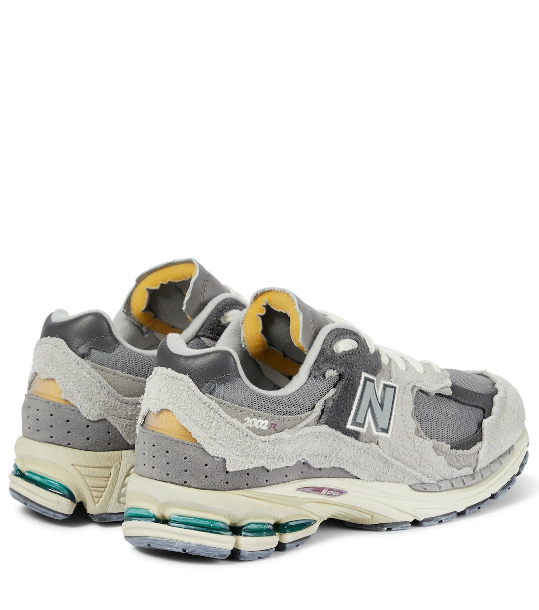 New Balance - 2002R suede and mesh sneakers