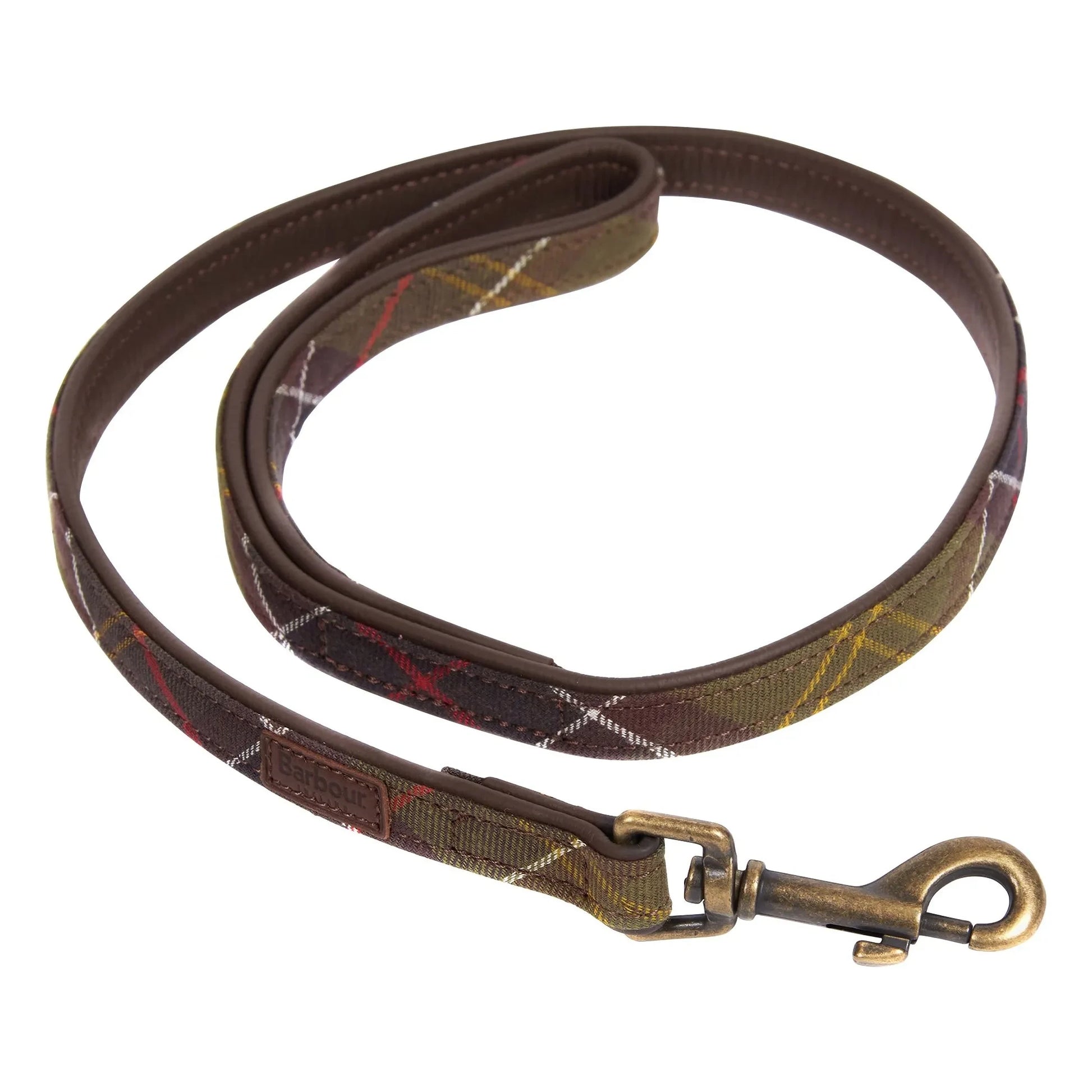 Barbour - Tartan dog leash | Taupe brown