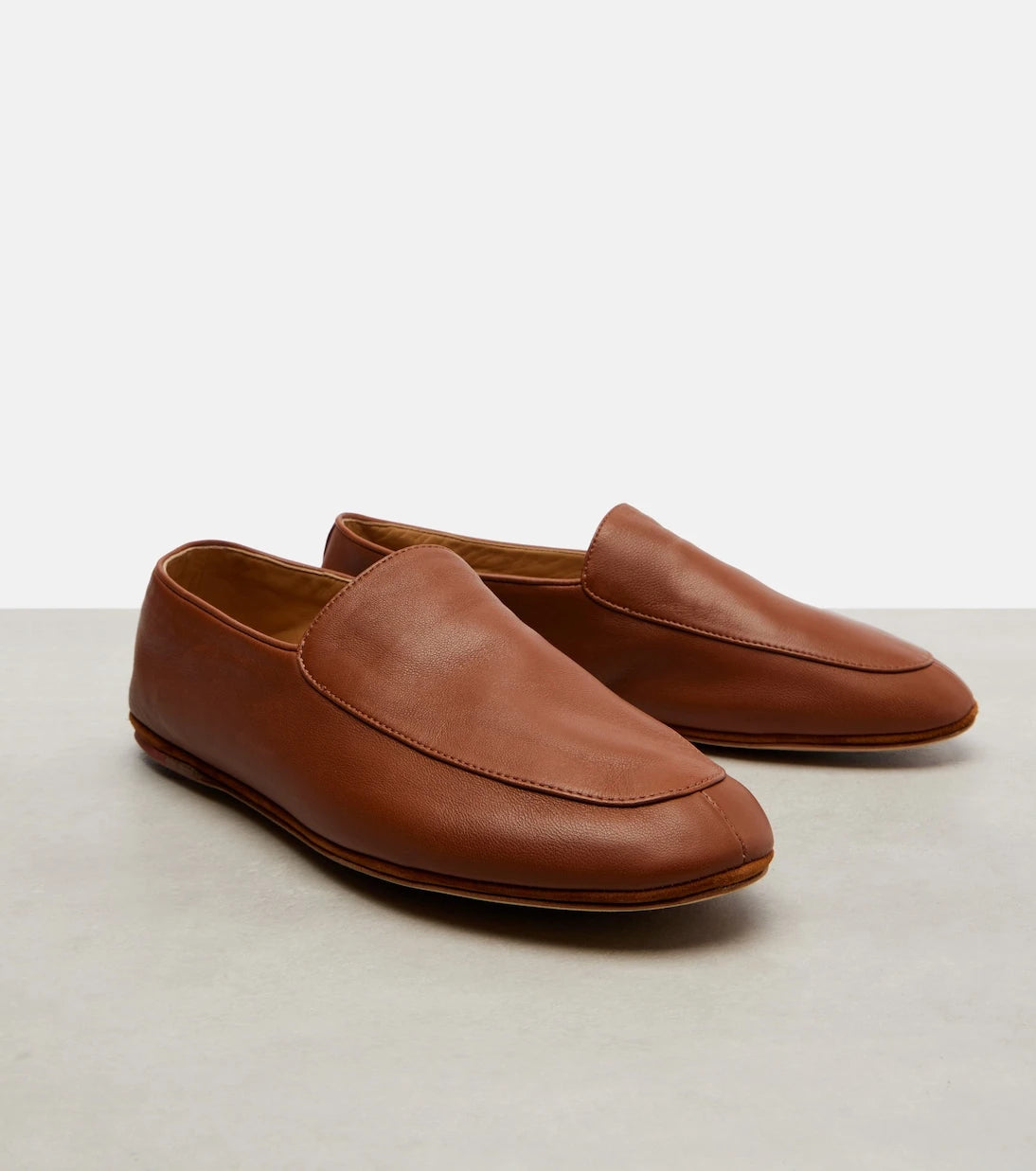 Loro Piana - Anton Walk leather loafers