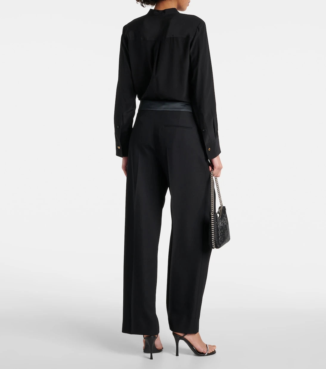 Stella McCartney - Wool tuxedo pants