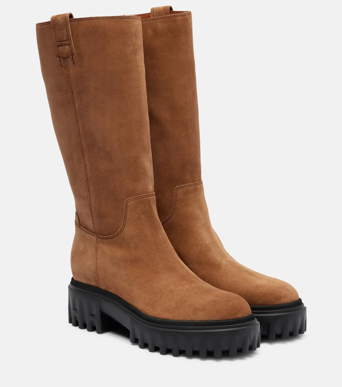 Hogan - H700 Stivali suede knee-high boots