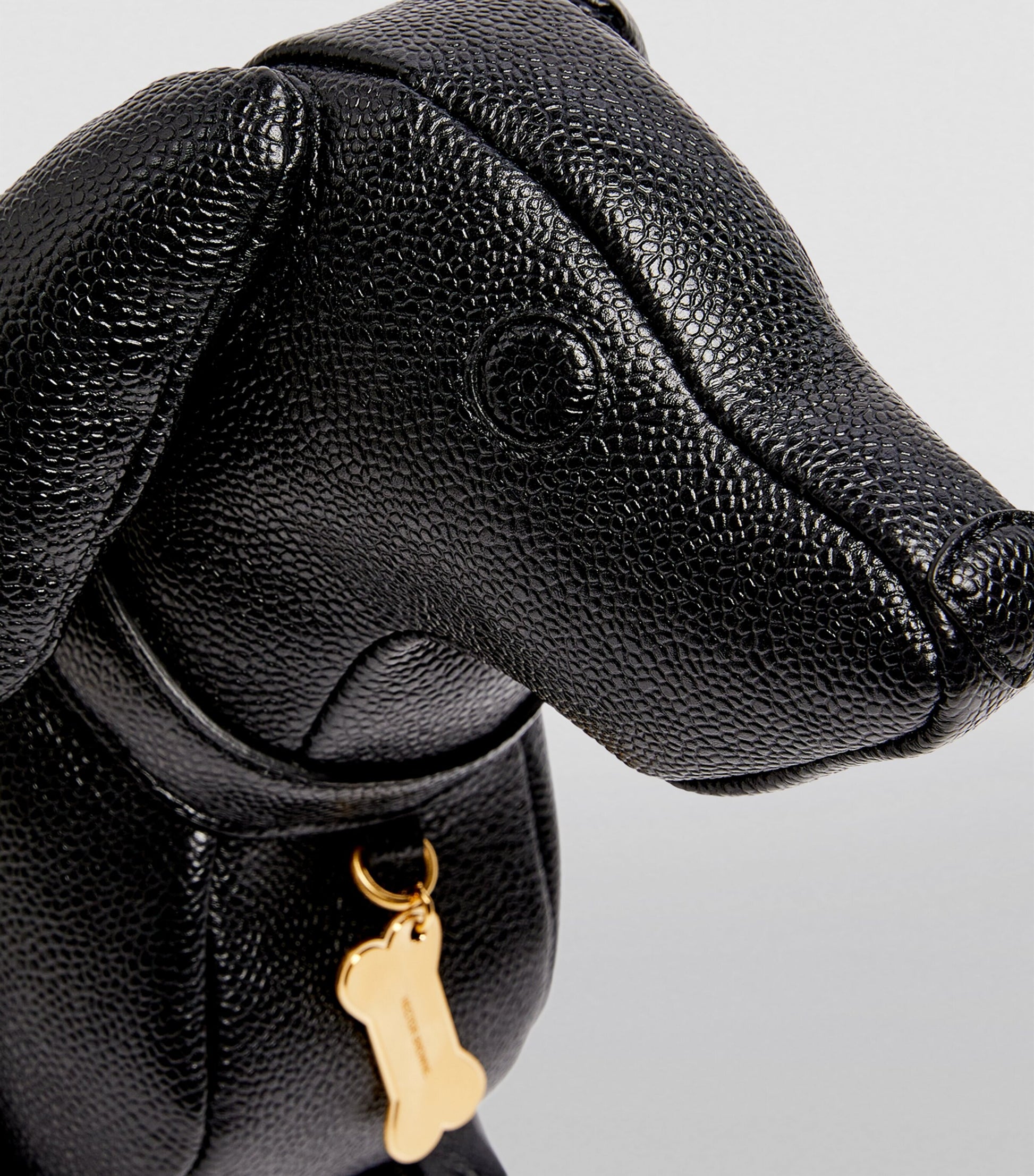 Thom Browne Black Mini Hector Cross-Body Bag