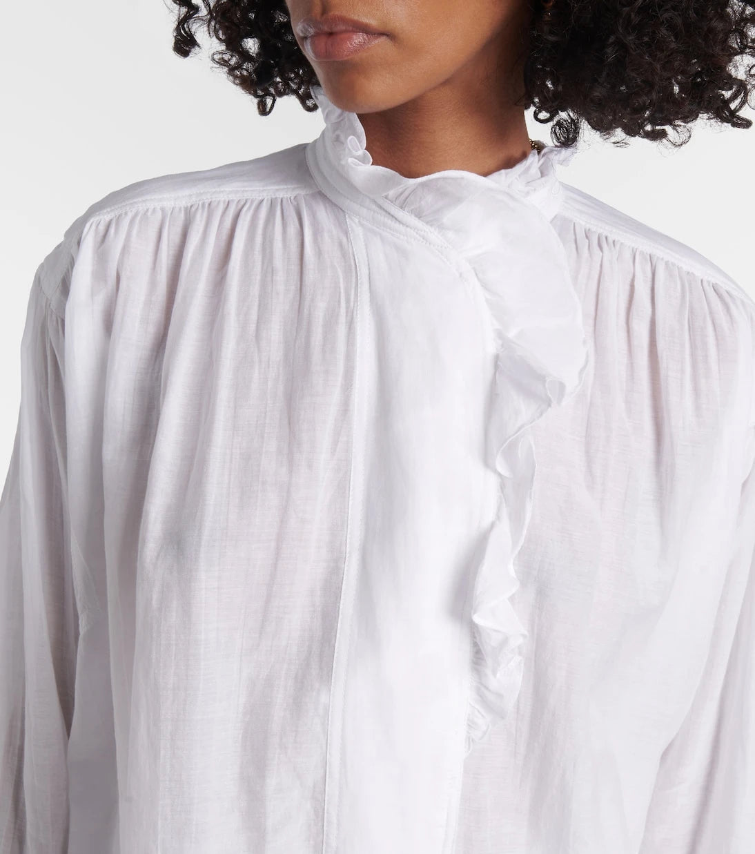 Marant Etoile - Etoile cotton-blend pajama shirt