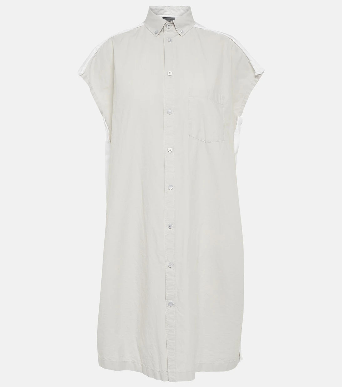 Balenciaga - Oversized cotton shirt dress