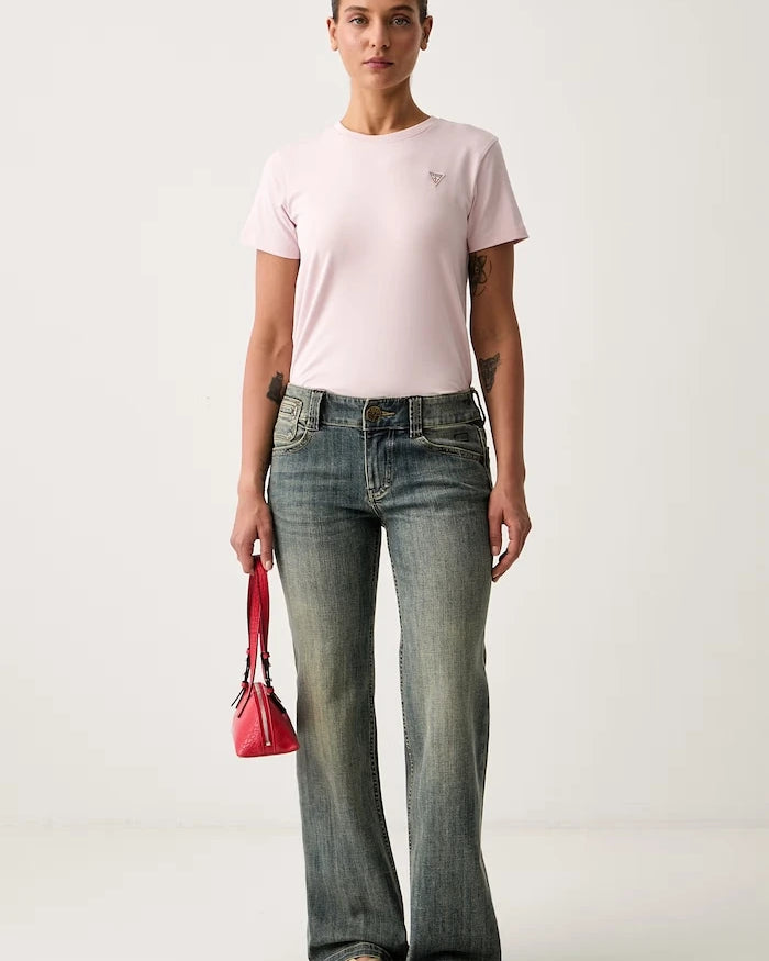 Guess Jeans kadın pamuklu tişört