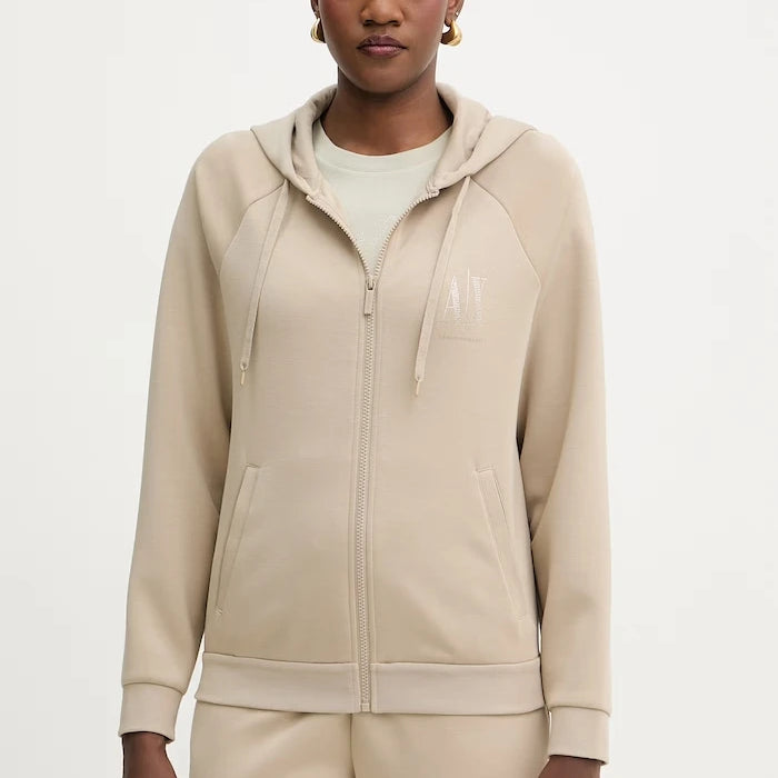 Armani Exchange суичър дамски от вискоза